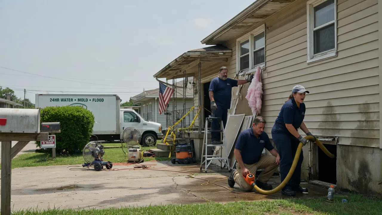 Water Damage Repair in Washingtonville, OH near me